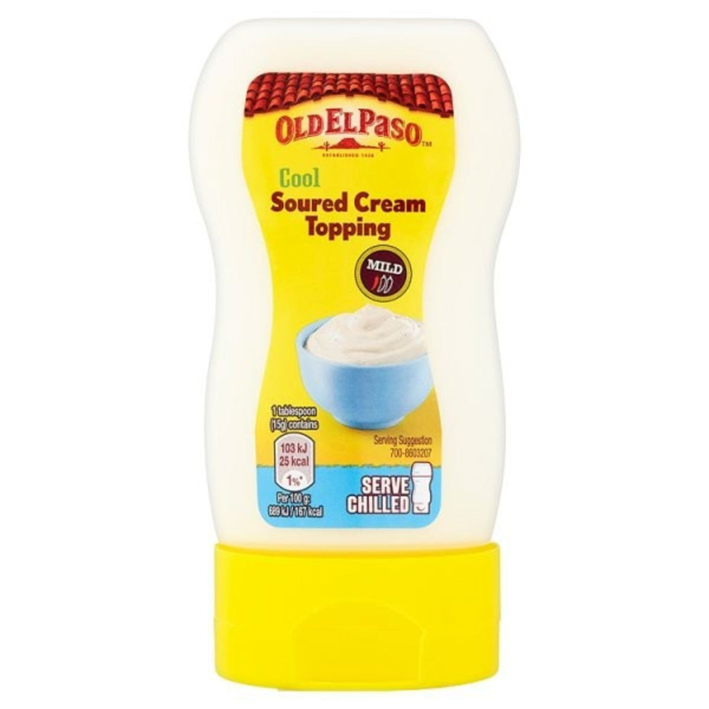 Old El Paso Squeezy Sour Cream, 230 g