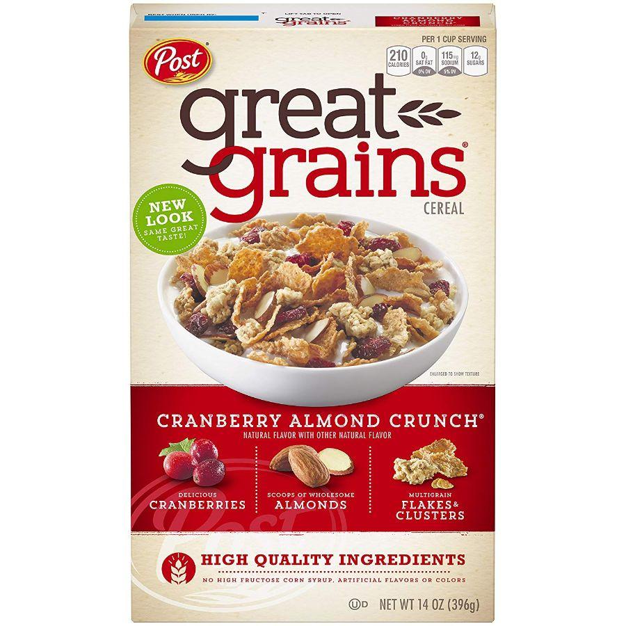 Post Great Grains Cranberry Almond Crunch, 14 oz