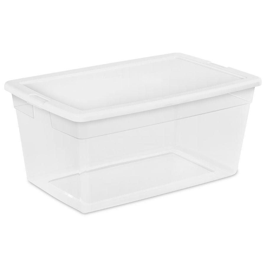 Sterilite Storage Box 90 qt, 75.6L x 47.6W x 34.3H cm