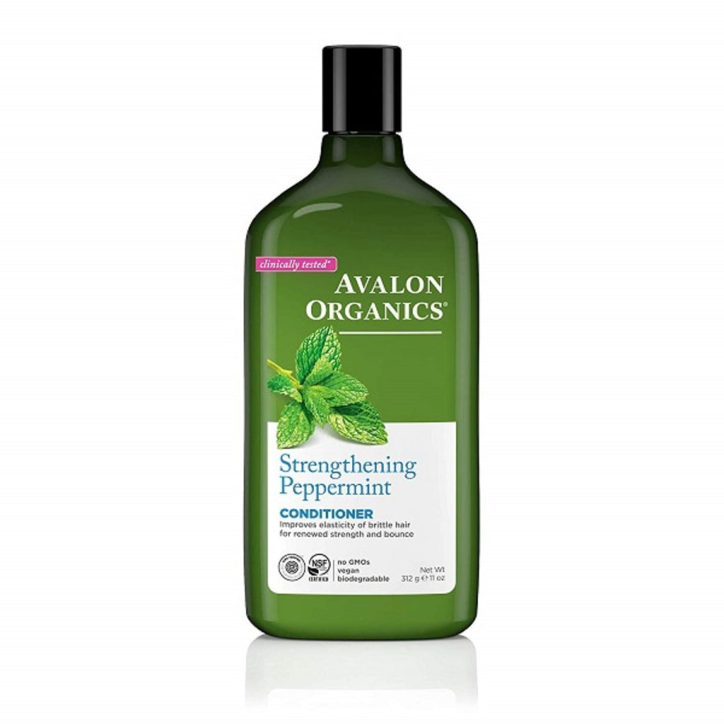 Avalon Organics, Strengthening Peppermint Conditioner, 11 oz