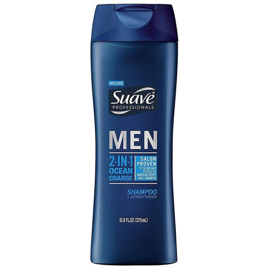 Suave Men 2-in-1 Shampoo & Conditioner Ocean Charge 12.6 oz