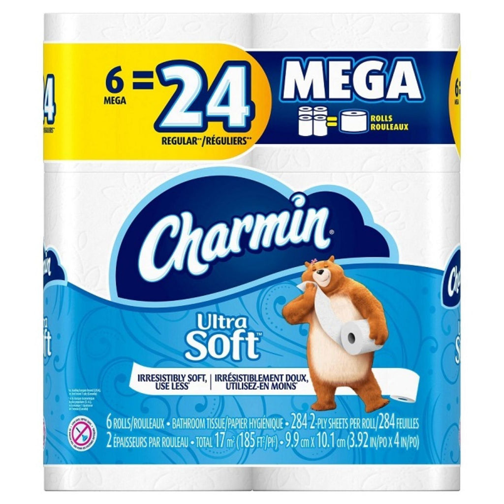 Charmin, Ultra Soft, 6 ct