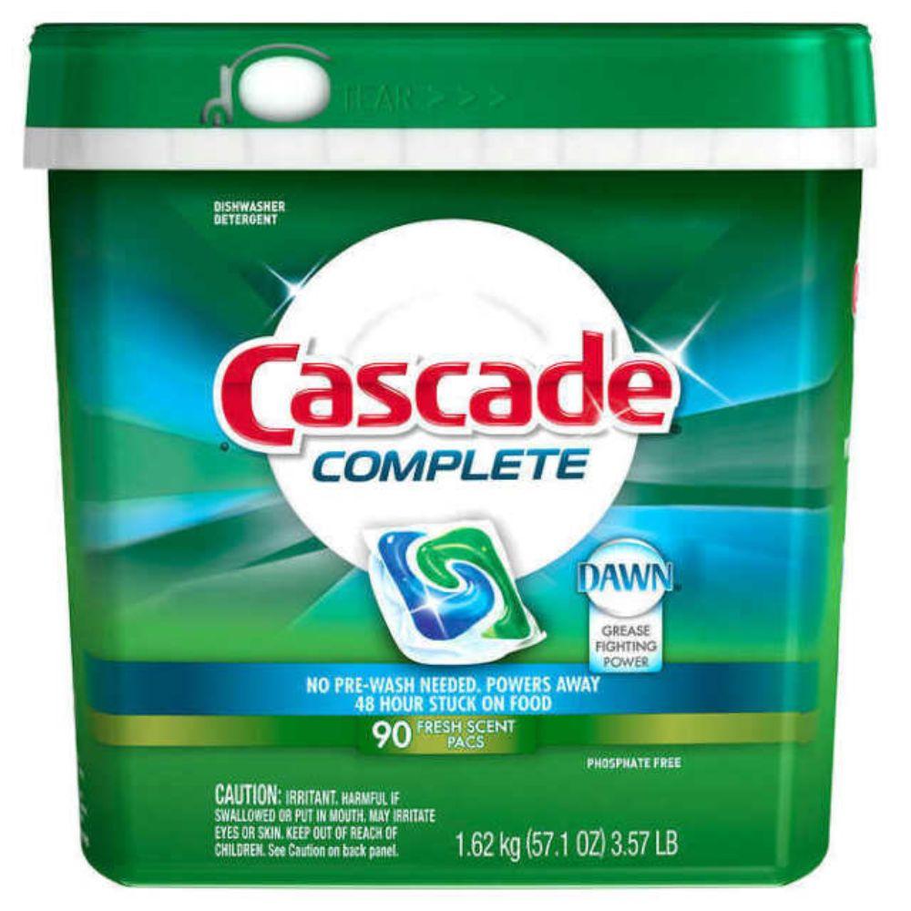 Cascade, Complete Dishwashinger Action Pacs, 90 ct