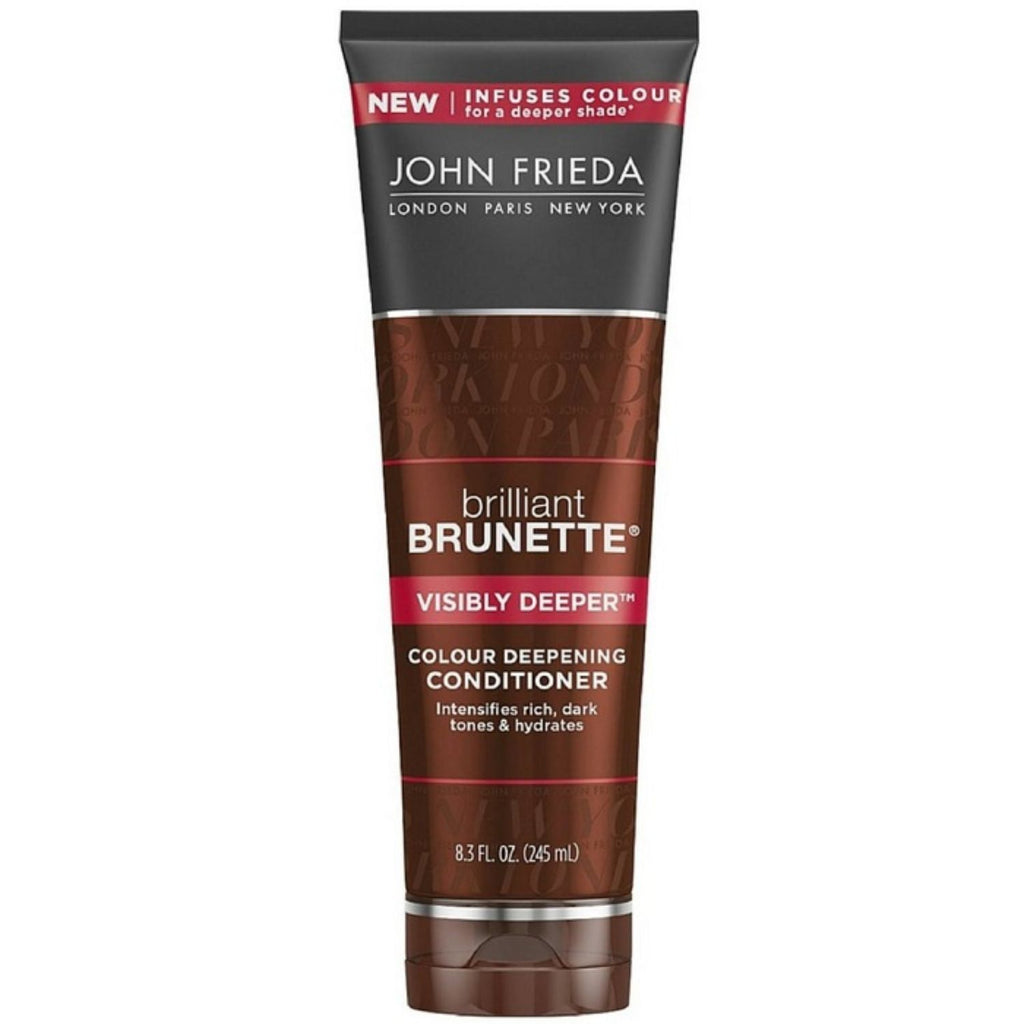 John Frieda, Brilliant Brunette Colour Deepening Conditioner, Visibly Deeper, 8.3 oz