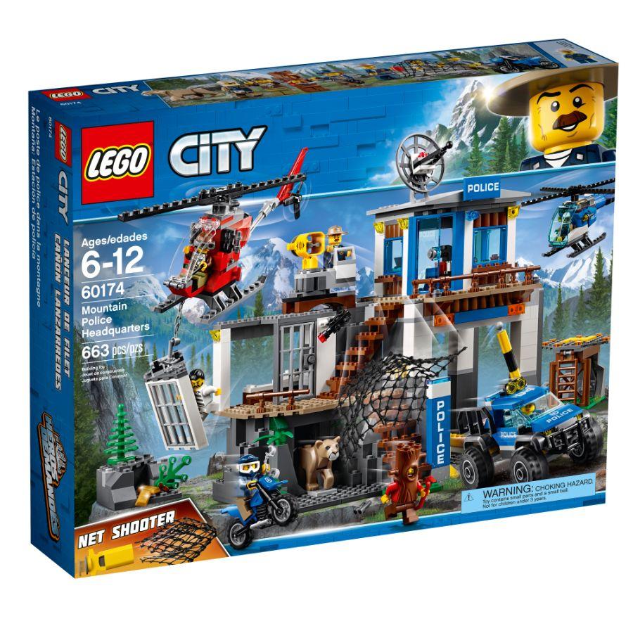 Lego City Mountain police headquarters