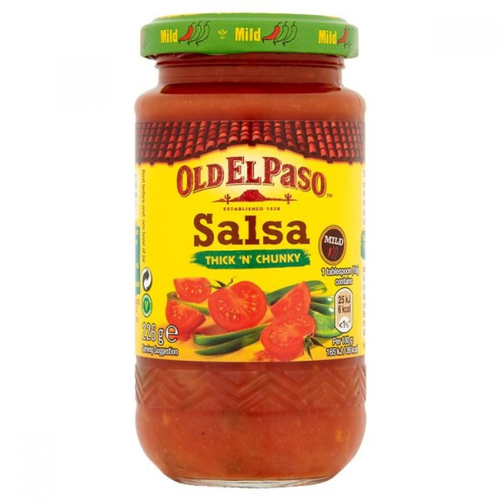 Old El Paso Mild Thick N Chunky Salsa, 226 g