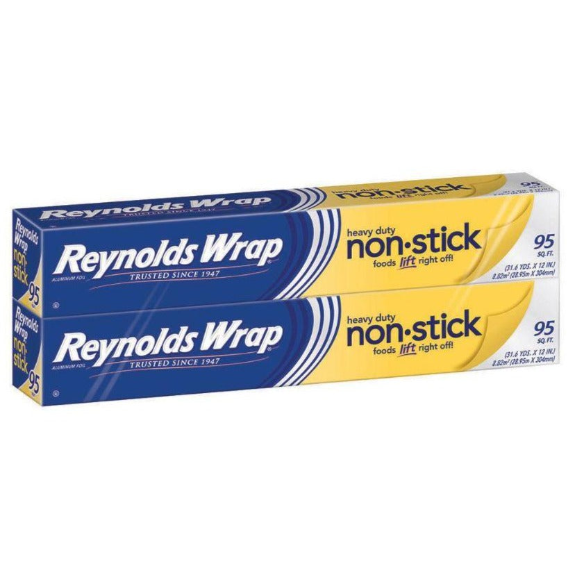 Reynolds Wrap Heavy Duty Non-Stick Aluminium Foil 2 Pk, 95 sq. ft
