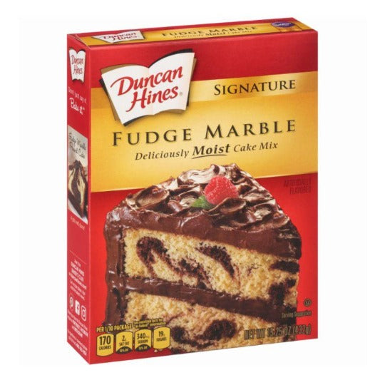 Duncan Hines Fudge Marble Cake Mix, 15.3 oz