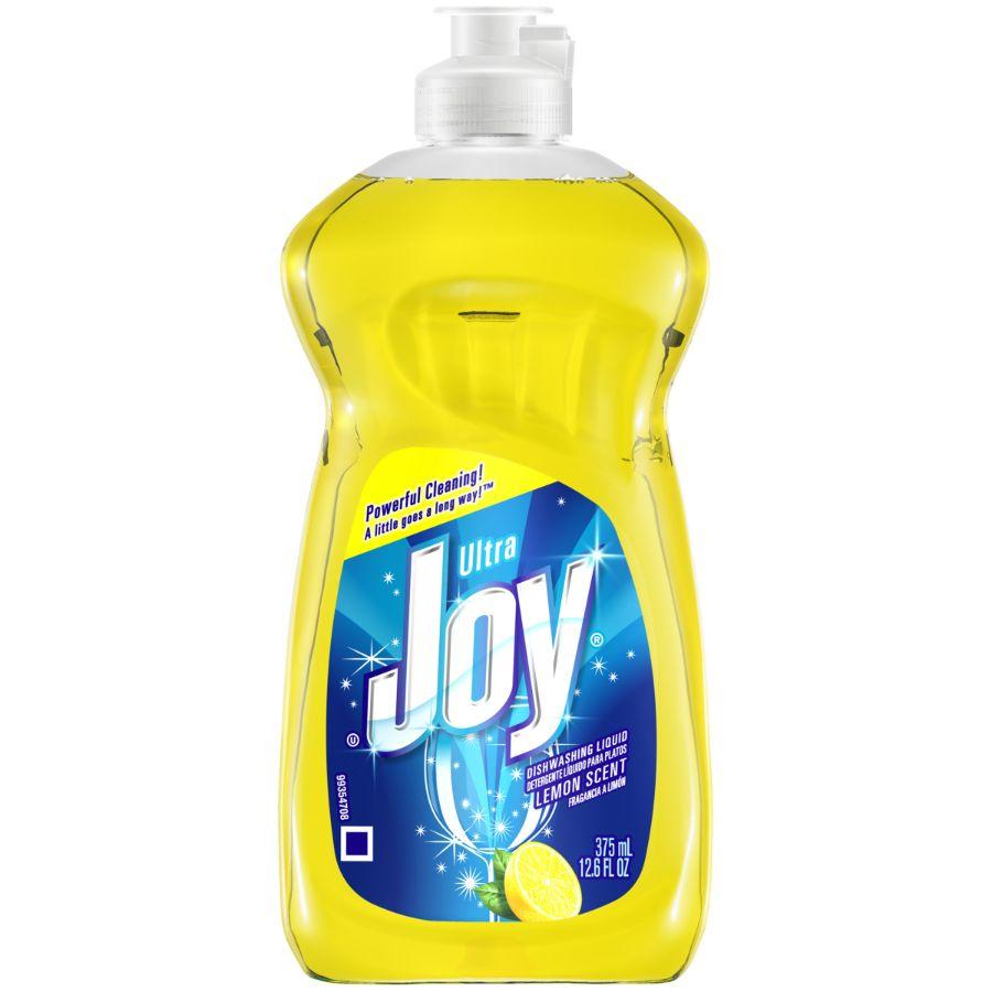 Joy Dishwashing Liquid Lemon, 12.6 oz