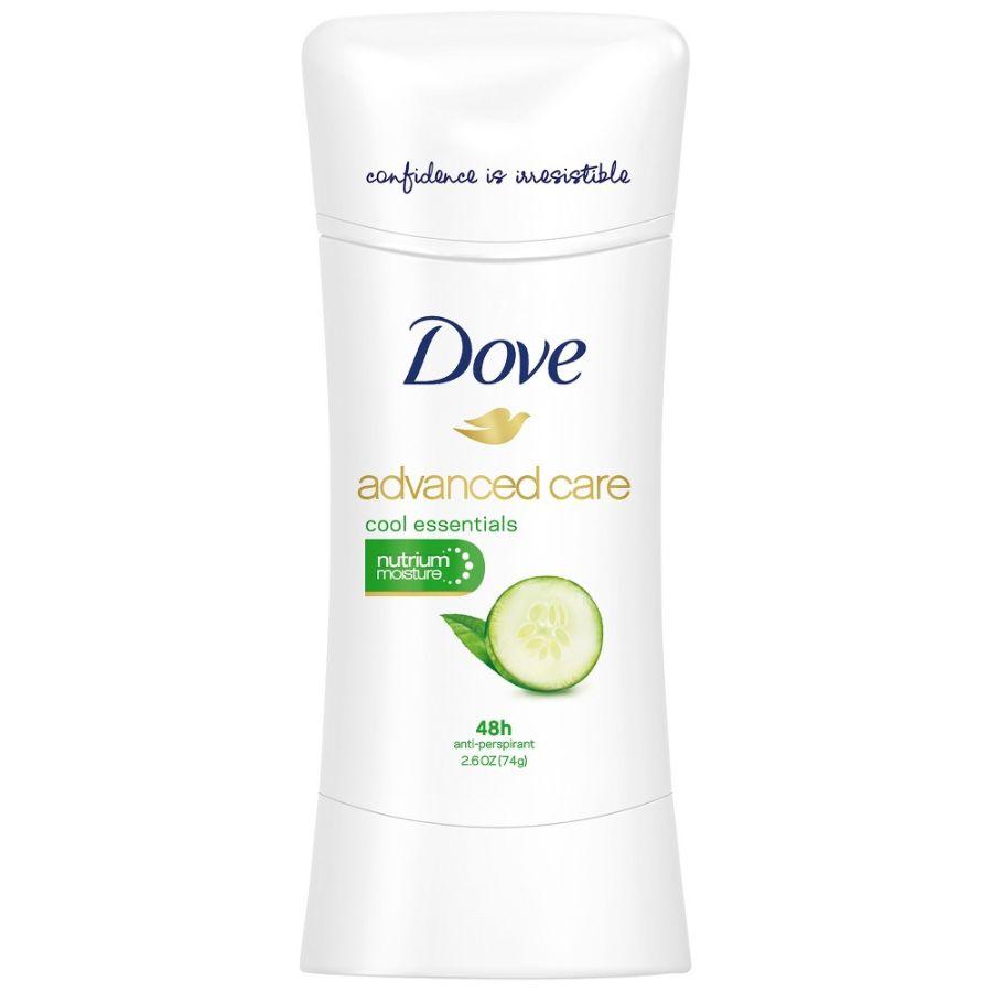 Dove Deodorant Advanced Care Cool Essentials, 2.6 oz