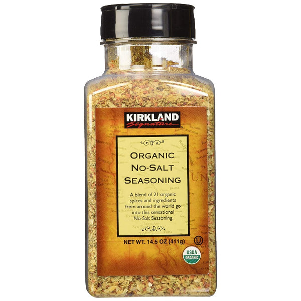 A flavorful blend of herbs and spices that enhances dishes without any added salt.