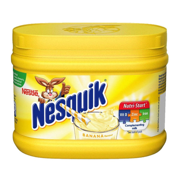 Sweet banana-flavored powder for making delicious drinks.