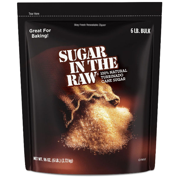 Minimally processed, naturally golden sugar with a rich, molasses-like flavor.