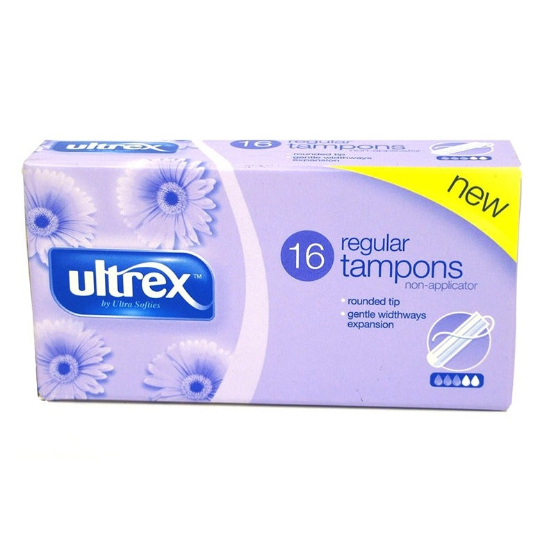 Ultrex Tampons Regular, 16 ct