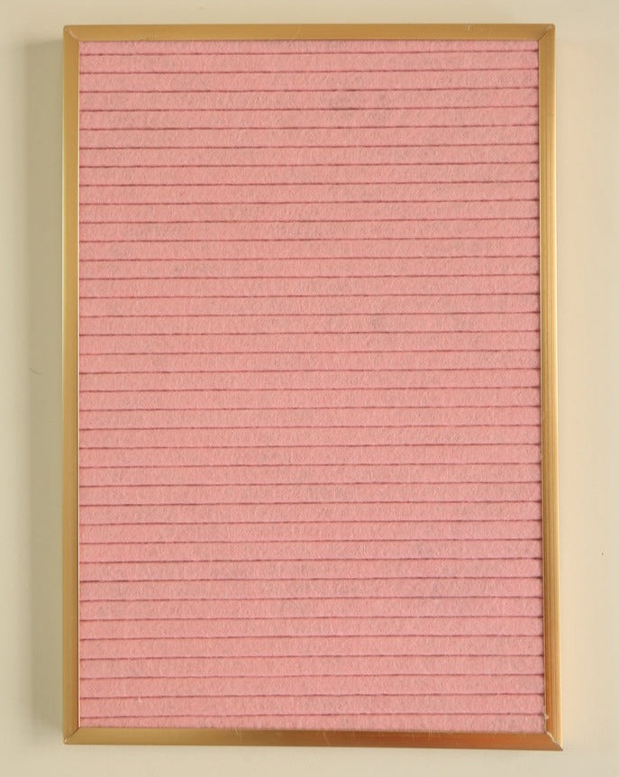 Felt Letter Board Pink, 30 x 21 cm