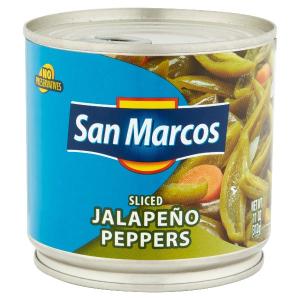 San Marcos Sliced Jalapenos, 11 oz