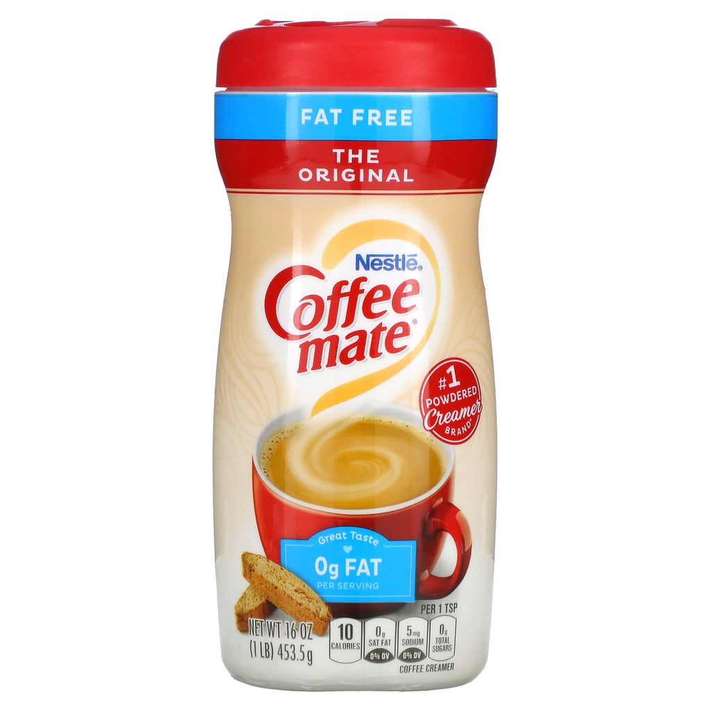 Coffee Mate The Original Fat-Free Coffee Creamer, 16 oz