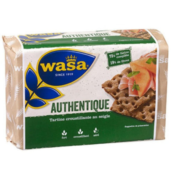 A traditional Swedish crispbread known for its mild rye flavor and crisp texture