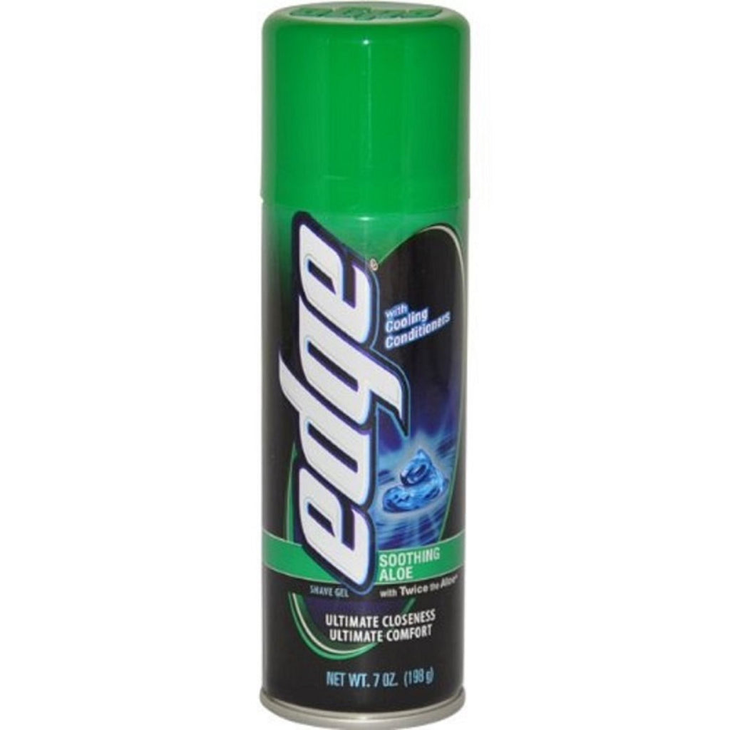 Edge, Shaving Gel Soothing Aloe, 7 oz