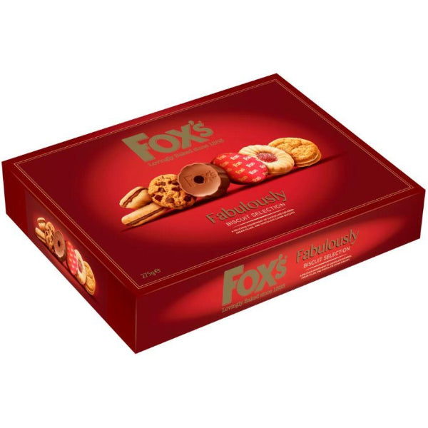 Assorted crunchy and indulgent Fox’s biscuits, perfect for sharing or enjoying with tea and coffee.