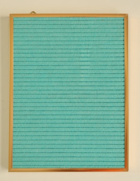 Felt Letter Board Aqua Green, 30 x 21 cm