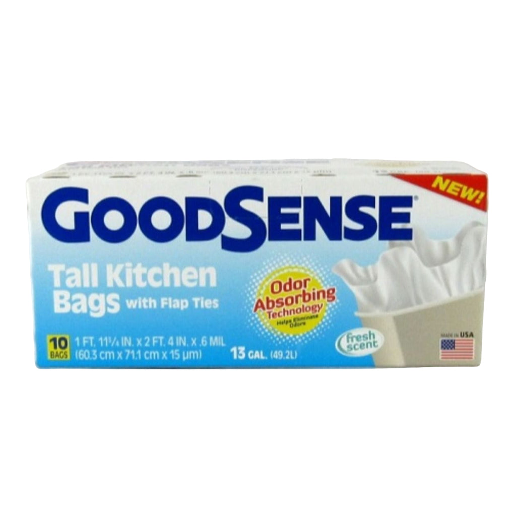 Good Sense, Tall Kitchen Bag 13gal, 10 Ct
