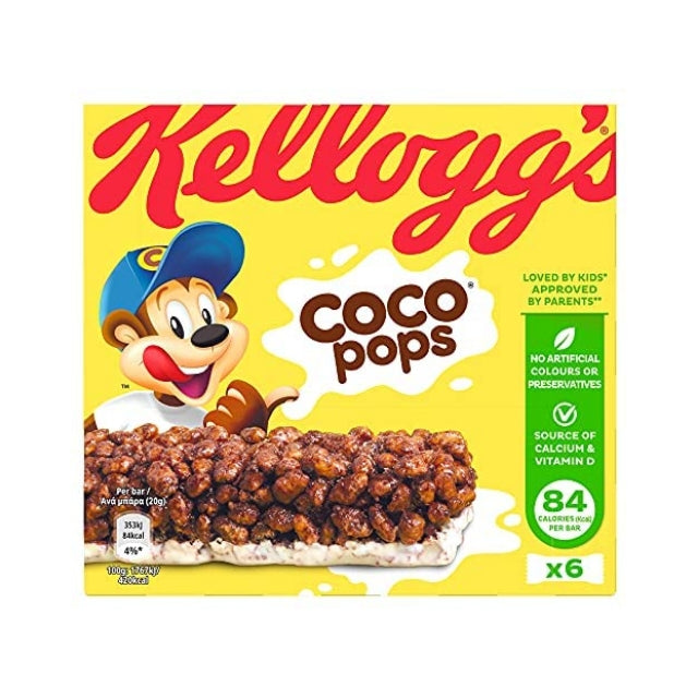 Kellogg's Coco pops bar 6* 25g