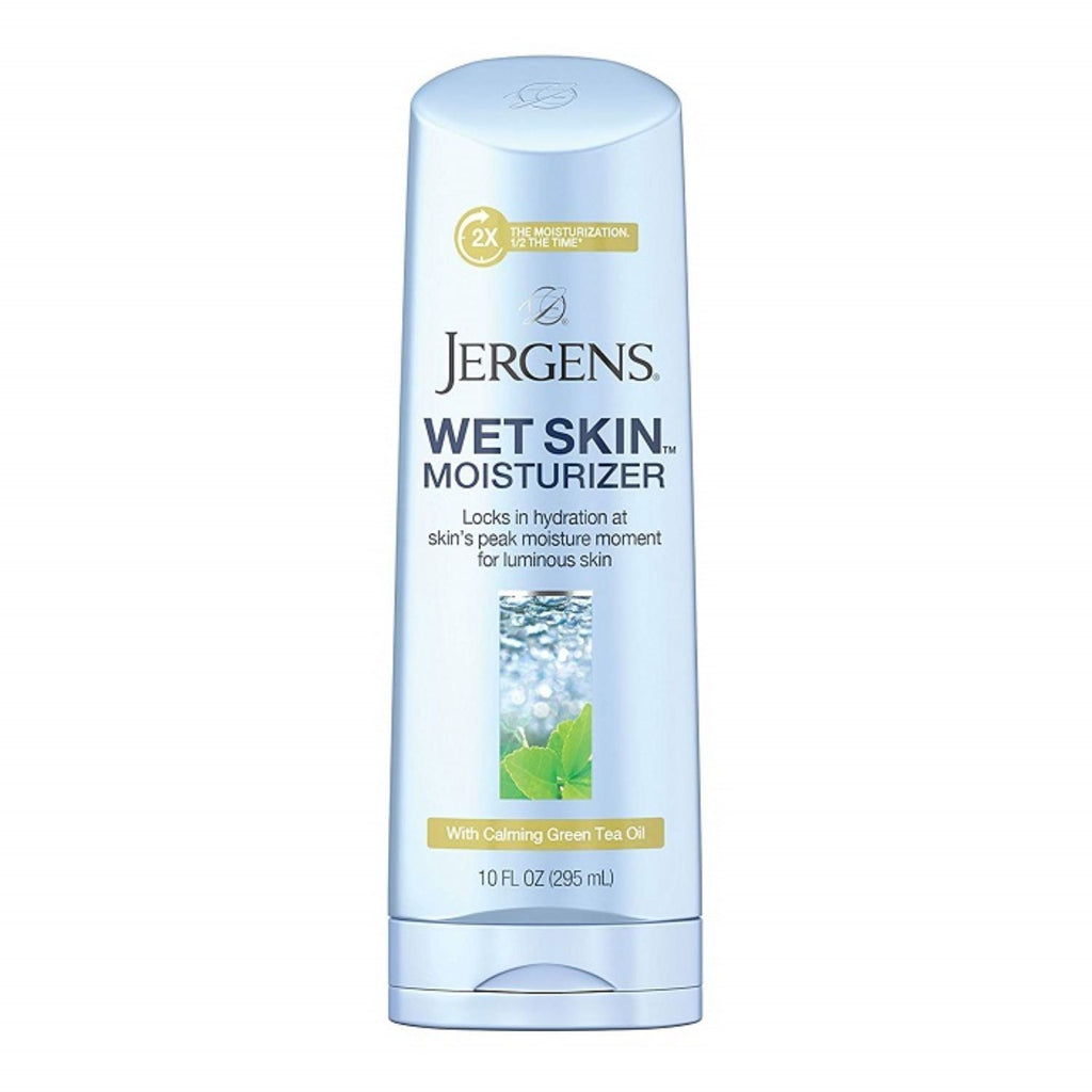 Jergens, Wet Skin Body Moisturizer with Calming Green Tea Oil, 10 oz