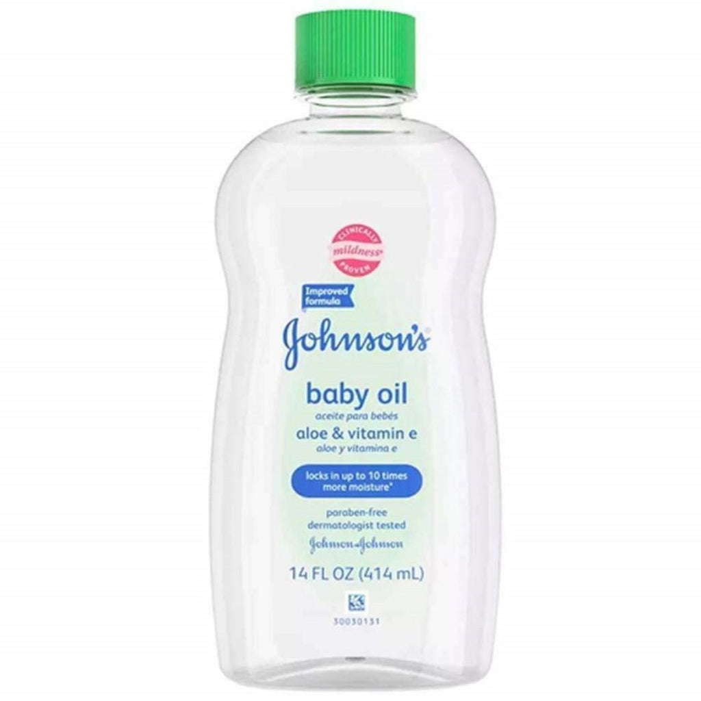 Johnson's, Baby Oil Aloe & Vitamin E, 14 oz