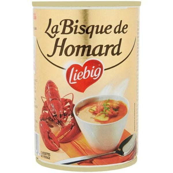 A premium French seafood soup crafted with real lobster, langoustine, and crab
