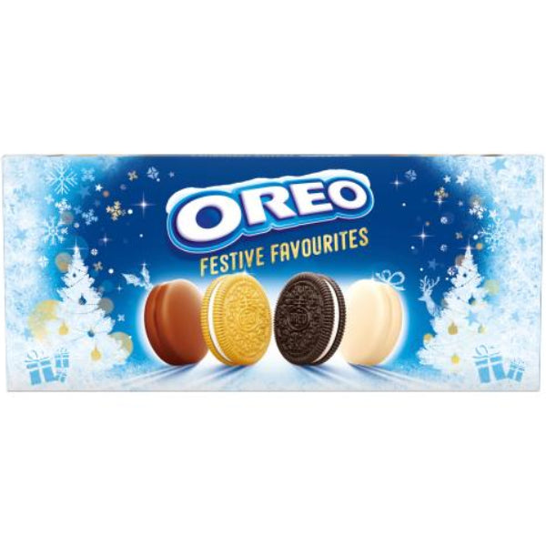 Variety-packed Oreo Selection Box, perfect for sharing or indulging in your favorite flavors. 