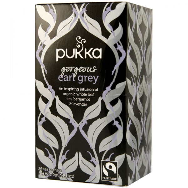 A refreshing blend of organic black tea with zesty bergamot and subtle floral notes for a classic Earl Grey experience