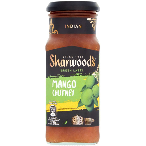 Sweet and tangy mango chutney with a hint of spice, perfect for pairing with Indian dishes or snacks.