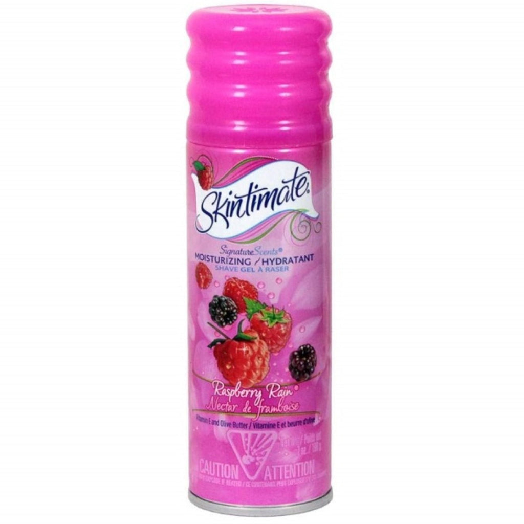 Skinmate, Shaving Gel Raspberry Rain, 7 oz