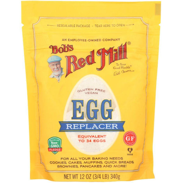 A gluten-free, plant-based egg substitute ideal for baking cakes, cookies, and other egg-free recipes.