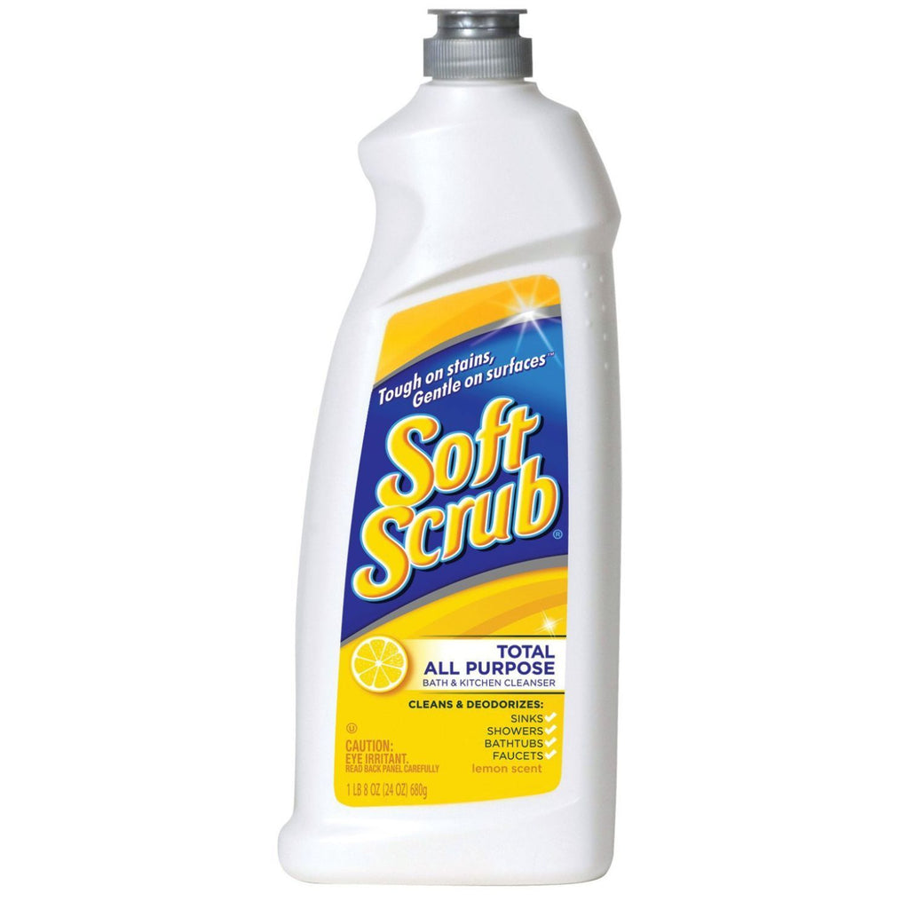 Soft Scrub, Cleaner with Lemon, 24 oz