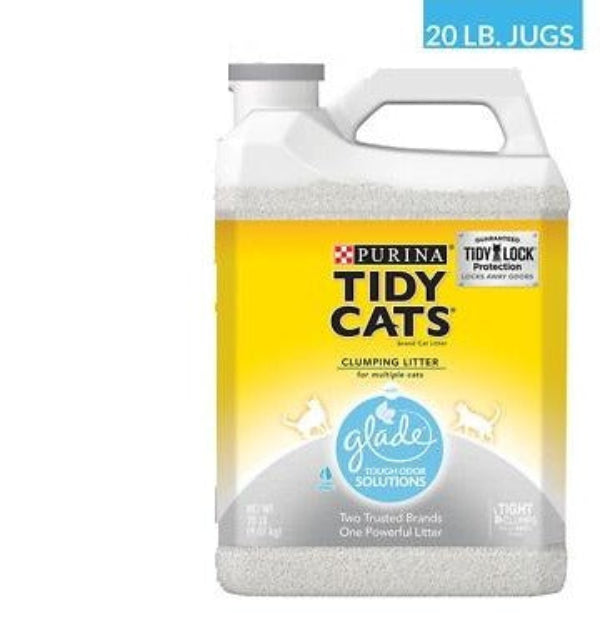 Purina Tidy Cats Litter w Glade, 1Pk/ 20 Lb